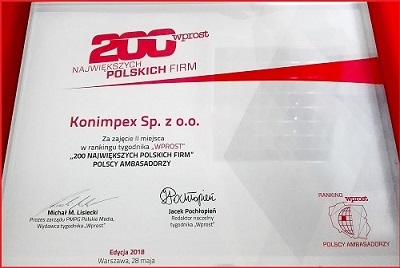Award for Konimpex!